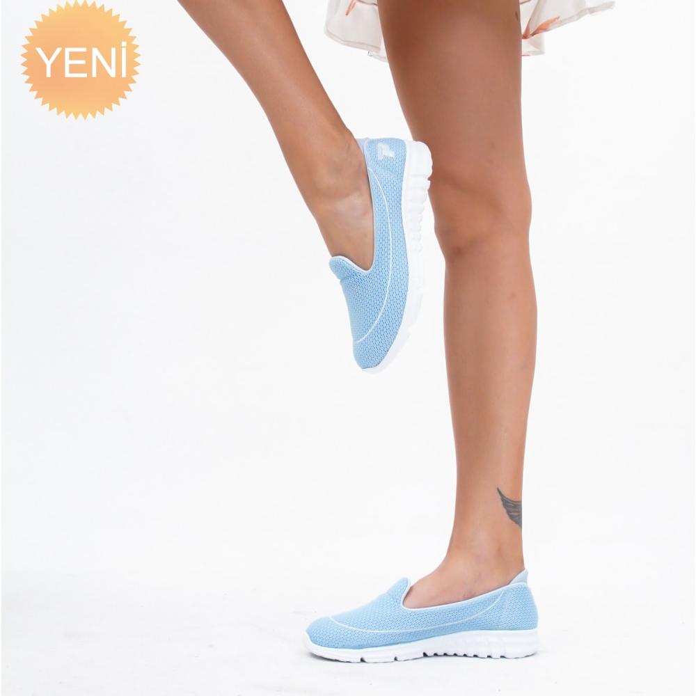 

Синие женские спортивные туфли на плоской подошве Прогулочная обувь 36 темно-синий