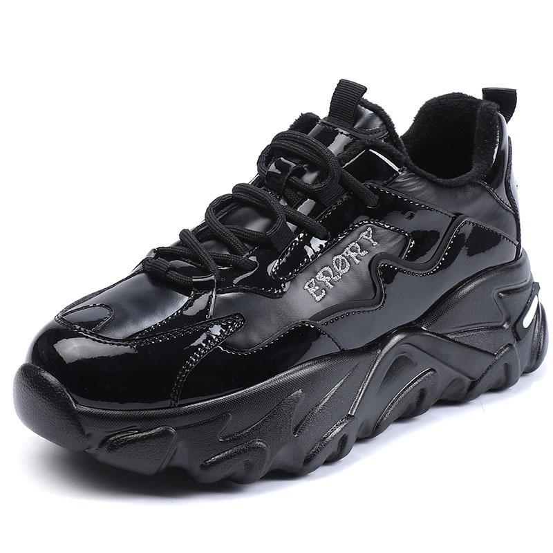 New Dad Shoes for Women Fashionable Thick-soled Sports Single Shoes