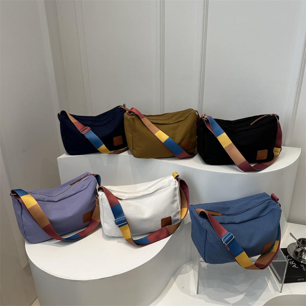 Crossbody Bag Spacious Fashi Messenger Bag Large Capacity Tote Sporty Korean Bag For Shopping Traveling Daily Use