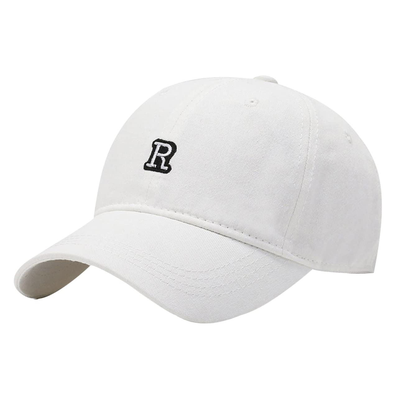 

English Simple CA563 [White Fang] Hat, Letters, Logo, Cap, Design, Stylish, Men s, Women s, (White) белый