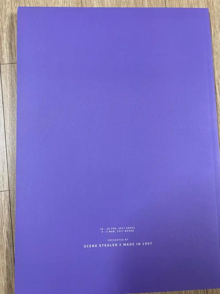 BTS Jungkook Jimin 2017 Mesmerize Exhibition Photobook