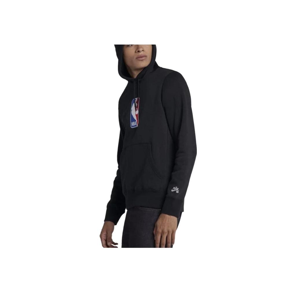 Nike SB X NBA Collaboration Casual Sports Hoodie Men Hoodies Black 938413-010