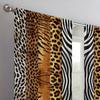 Set Of 2 Leopard Print Curtains Suitable Bedroom Living Room Kitchen Decoration Home Window Made Polyester Great Treatment