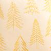 Embroidery Throw Pillow Cover Christmas Decoration Canvas Christmas Tree Forest Winter Farmhouse Home Sofa Living Room