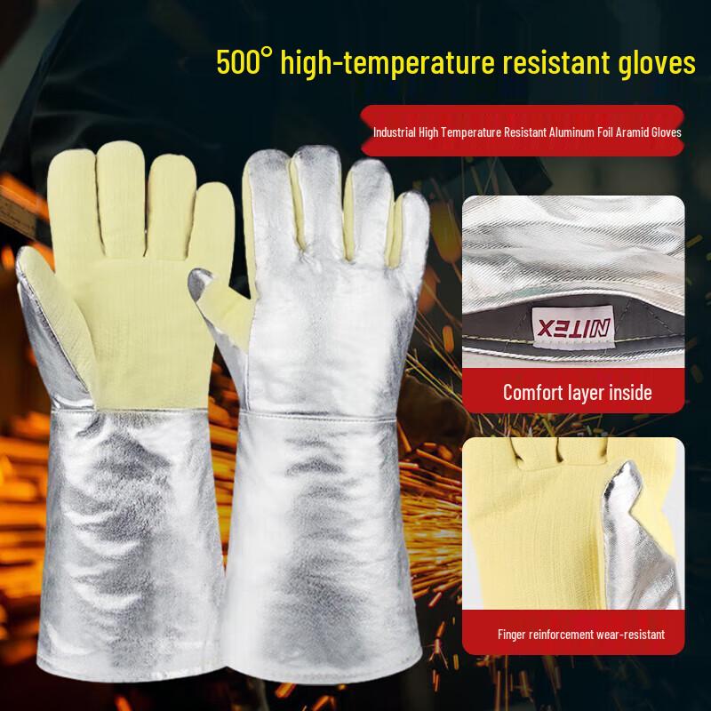 Xiaoyan 500°C Industrial Heat Resistant Gloves