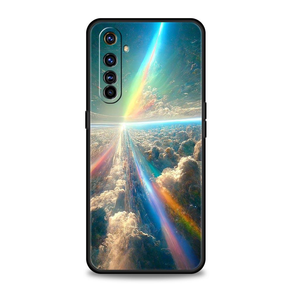 Earth Stars Space Phone Case For Realme 12 11 10 9 8 5G 7 6 GT5 GT3 GT2 Pro Plus C21 C25 C35 For Realme GT Neo 2 3 3T 5 Cover