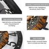 25cm Iron Wall Clock with a Abstract Artistic Metal Cut-Out Pattern