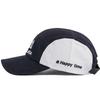 Unisex Camp Cap Fashion Happy Time Embroidery Summer Baseball Cap For Men Women Outdoor Streetwear Breathable Hat Caps