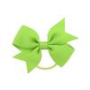 Children'S Versatile Xiaoqi Small Bow Solid Color Rubber Band Hair Band Baby Headgear Girls Hair Accessories 028