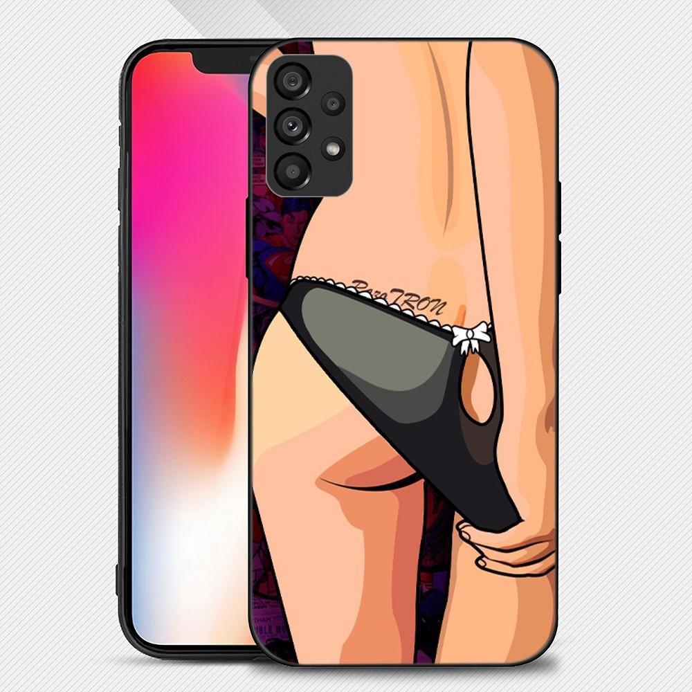 Luxus Sexy Hot Gir Handyhülle für Samsung Galaxy S22 S23 Ultra S21 S20 FE Plus Note 20 Soft Cover