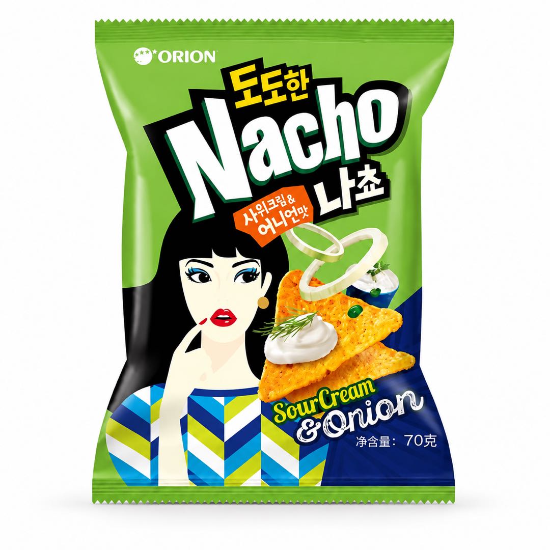 Orion Mais-Chips Zwiebelgeschmack 70g #onion flavor*1pack