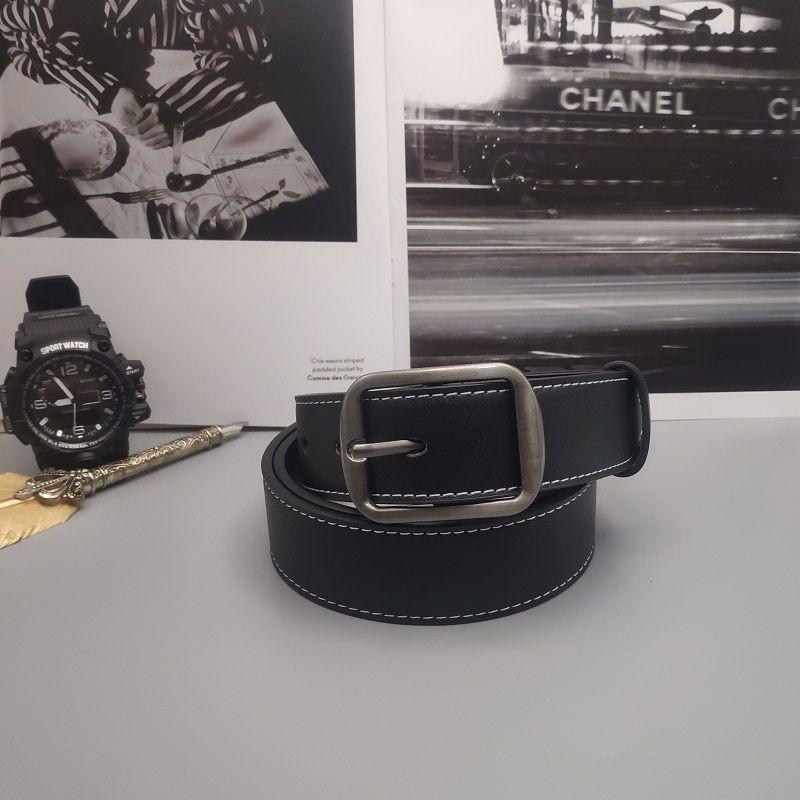 Trendy Casual Pants For Men With Stylish Belt In Black And Brown Fashionable Design