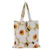 Marimekko Pieni Unikko Kassi Tote Bag, No Gusset, Eco Bag (Caramel, Cream, and Warm Orange) [Parallel Import]
