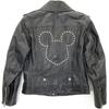 Coach × Disney Black 000 2015 Studded Double Rider Jacket Jacket 2 blackUsed