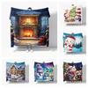 Wohndekoration Plüsch Überwurf Sofadecke Tagesdecke Bett flauschig weiche Decken Dekor Plaid Modern Halloween Frohe Weihnachten Winter