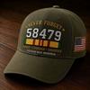 New D Digital Printing Baseball Cap Men's and Women's Gulf War Veterans Sunshade Cap Tide Brand Re