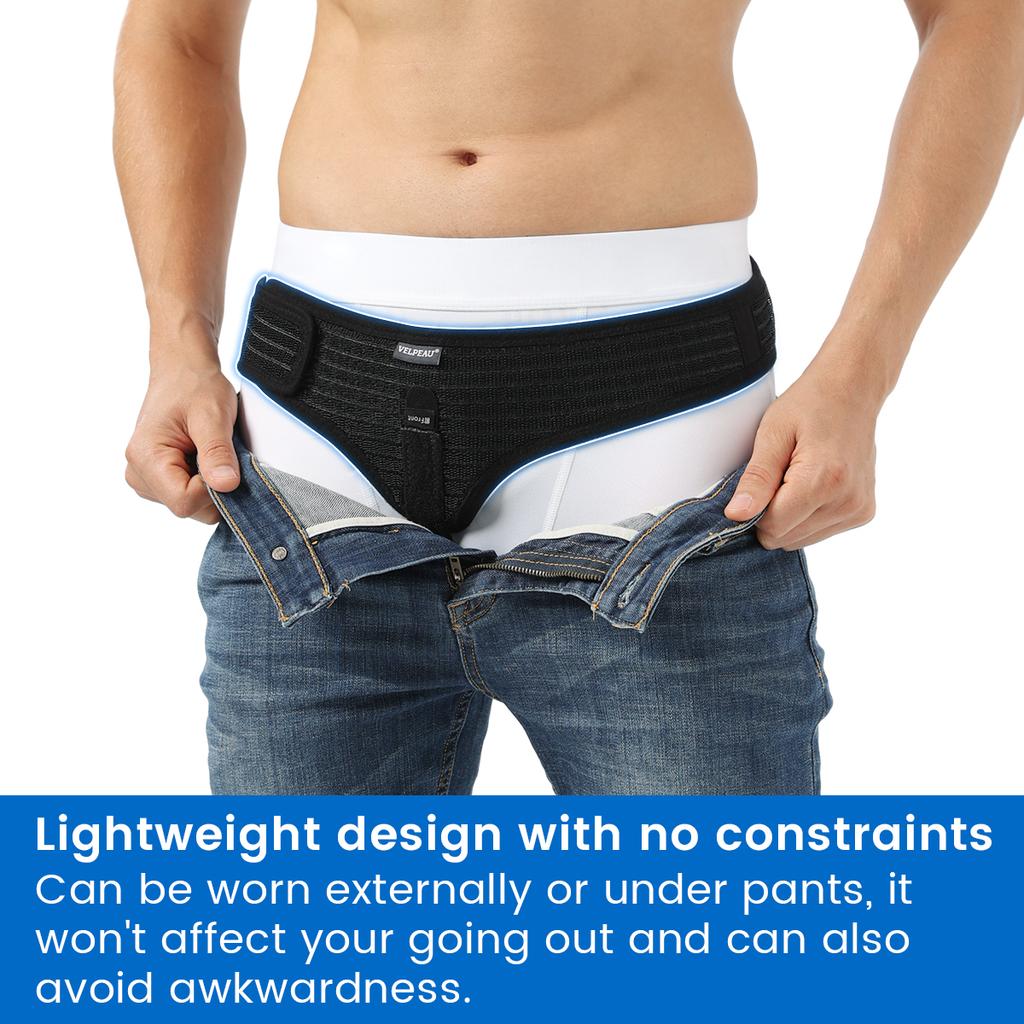 Velpeau Hernia Belt Adjustable For Left Right Inguinal Pain Relief Groin Support Strap For Men Women Recovery