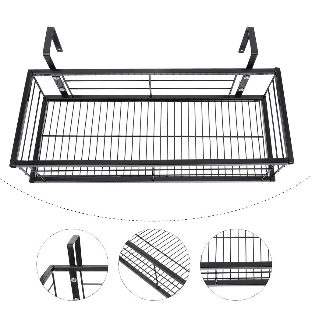 Buy 1Pc Balcony Hanging Flowerpot Rack Rectangular Railing Fence