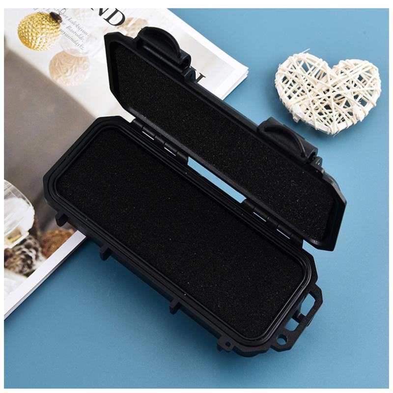 Folding Knife Storage Box Durable Shockproof Camping Box Sealed Carry Box Wear Resistant Sealed Storage Box Equipment Dry Box