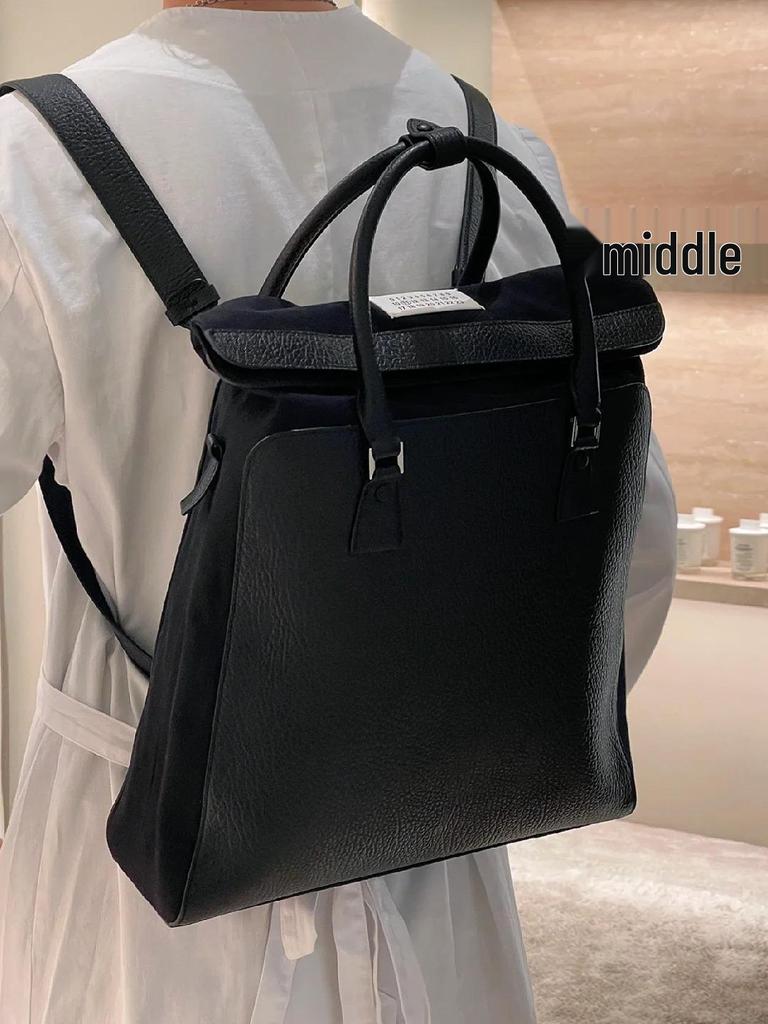 2025 Frühling Unisex Oberste Schicht Rindsleder Pendlerrucksack - Großes Fassungsvermögen Business- & Laptoptasche (5AC)