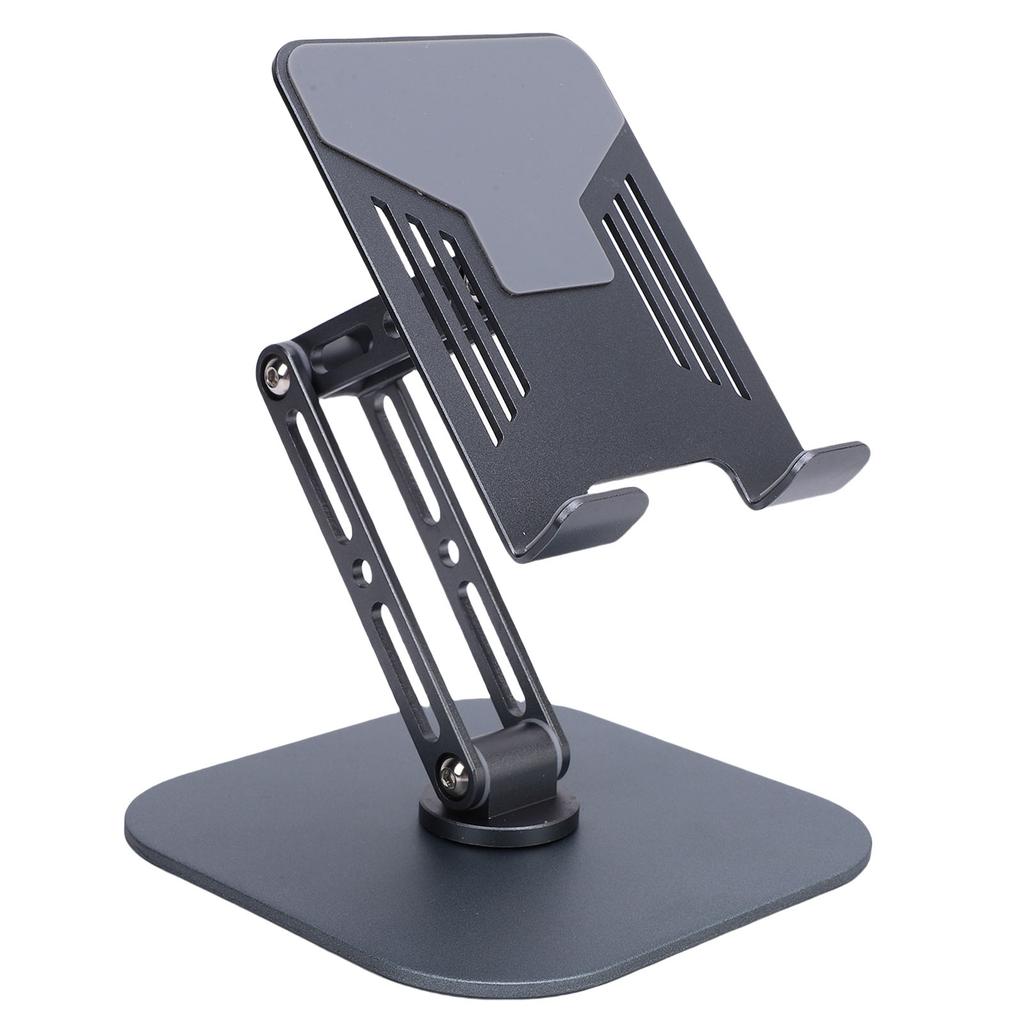 Desk Tablet Stand   Foldable 360 degrees  Rotating Metal Desk Tablet Hold  for Cell Phone