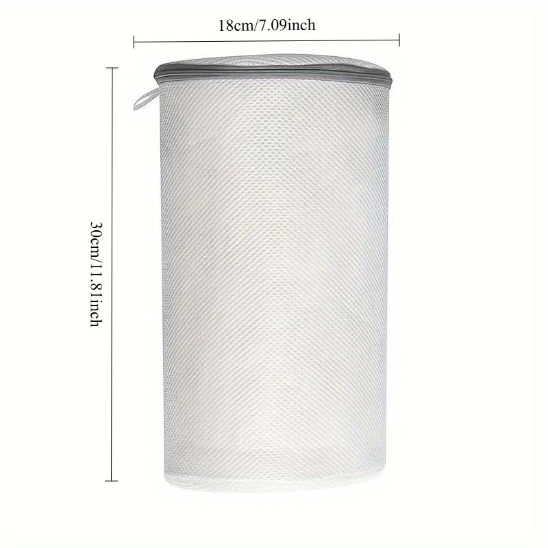 

1pcs Cylindrical Shoe Wash Bag for Washing Machine Anti-Deformation Laundry Shoe Bag Multi-Purpose Travel Shoe Storage Organizer