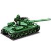 2. světová válka WW2 Armáda Vojáci Střední tank T-34 Stavebnice Cihly Model Hračky pro děti na vlastní sestavení