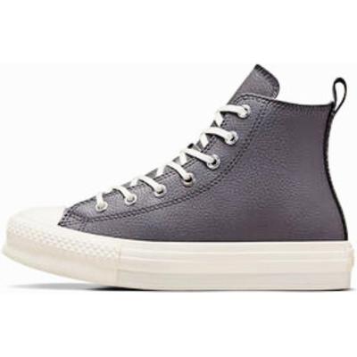Chuck Taylor All Star Confortable Polyvalent Haut Dessus Chaussures de Skate Enfants Baskets Enfants Gris A09259C