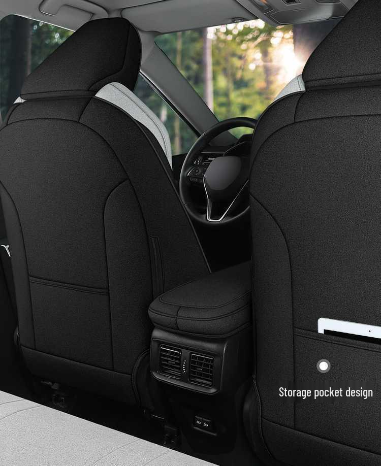 All-Season Breathable Full-Coverage Seat Covers for Toyota Highlander