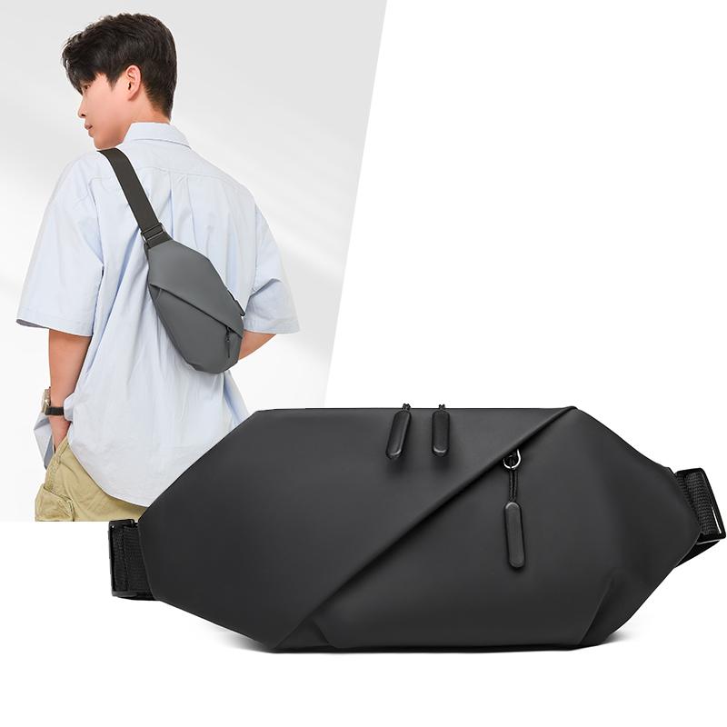 Minimalistische Hüfttasche für Herren im Freien, Sport, Laufen, Joggen, wasserdichte Gürteltasche, stilvolle Umhängetasche, Hüfttasche für Herren