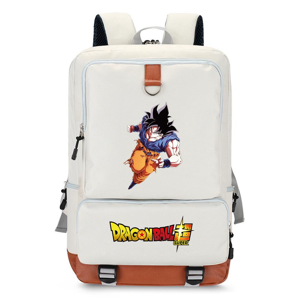 Cartoon Animation Dragon Ball Schoolbag Backpack Student Schoolbag Men'S And Women'S Travel Bag Computer Bag