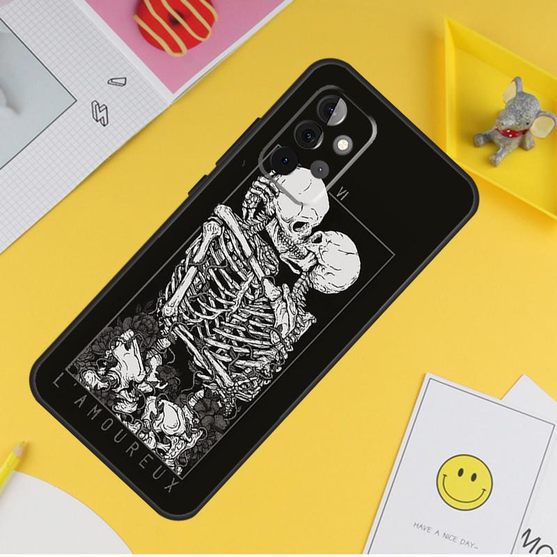 Aesthetics Skeleton Case For Samsung Galaxy A54 A34 A14 A56 A52 A53 A16 A26 A36 A55 A35 A15 A32 A12 A33 A13 A17