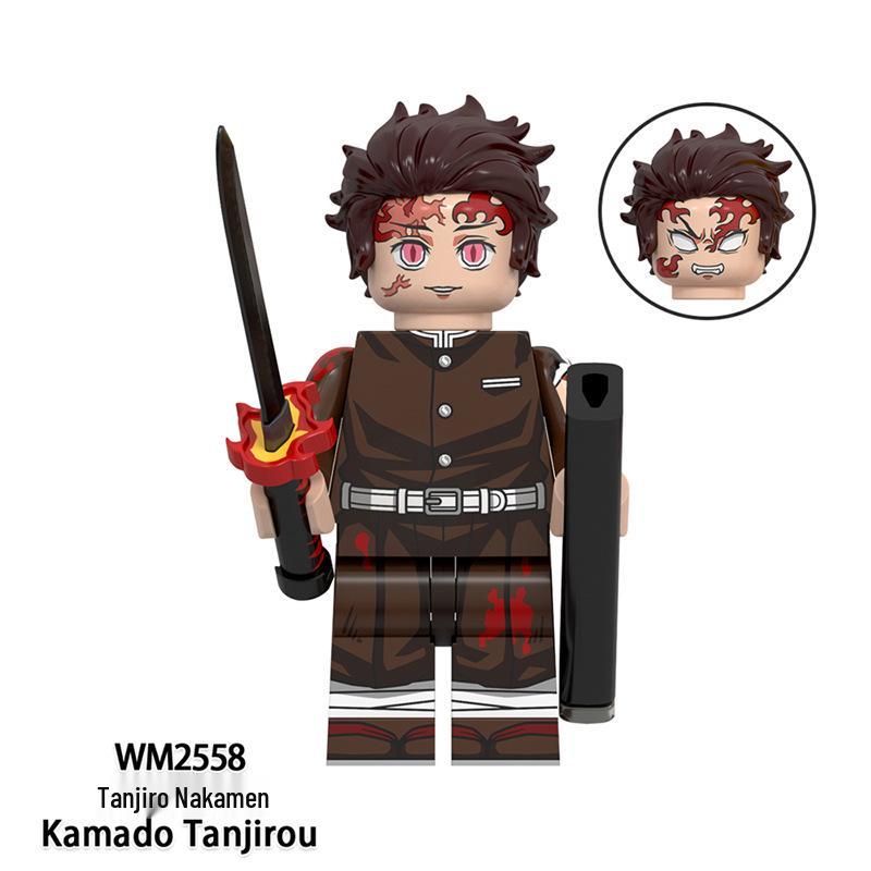 Demon Slayer Building Block Minifigures: WM61167, WM6137, WM6168, WM6162