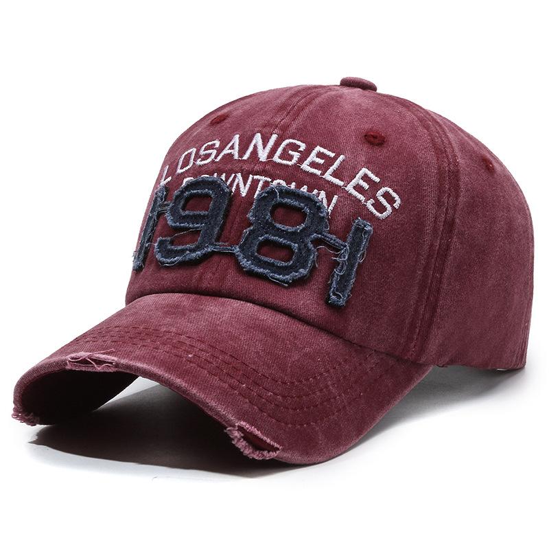 Spring Autumn Cap Men's Baseball Cap Women's Digital Embroidered Cap