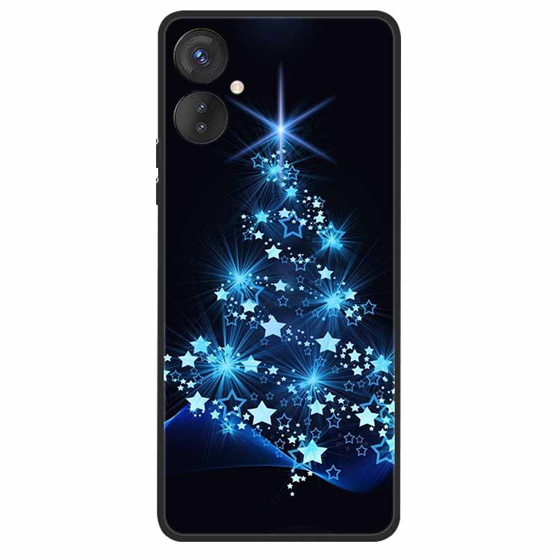 Christmas Case For Tecno Spark 9 Pro POP 5 LTE 7 7T 5 Pro Silicone Soft TPU Cover for Tecno Spark9 Pro 9Pro KH7 Case POP5 LTE