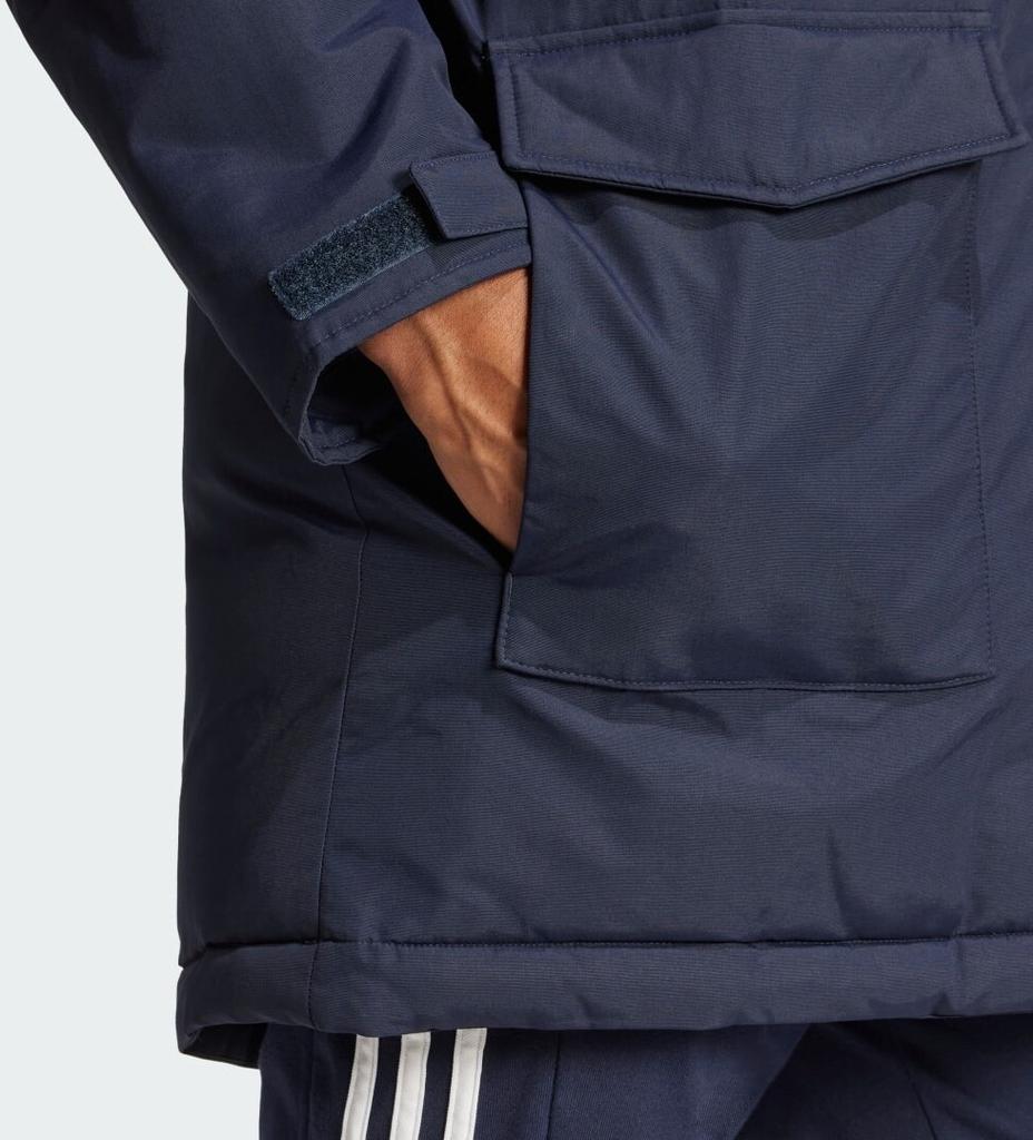 Adidas Paveric Fur Parka Winter Jacket Legend Ink