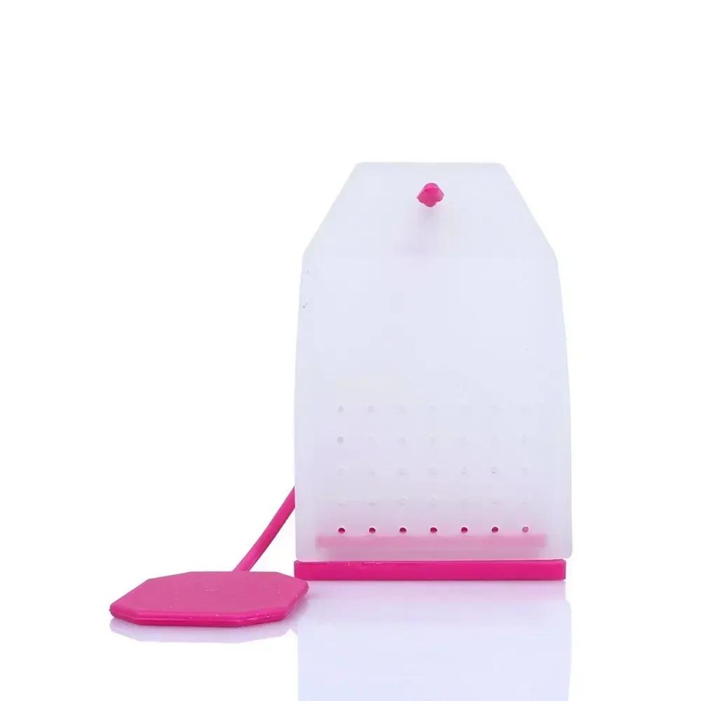 

Food Silicone Tea Infuser Reusable Safe Loose Leaf Tea Bags Strainer Filter Colorful Style Strainer Herbal Tea Diffuser Teaware