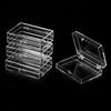 Postcard Badge Commemorative Coin Display Storage Box Transparent Box Lid Jewelry Manicure