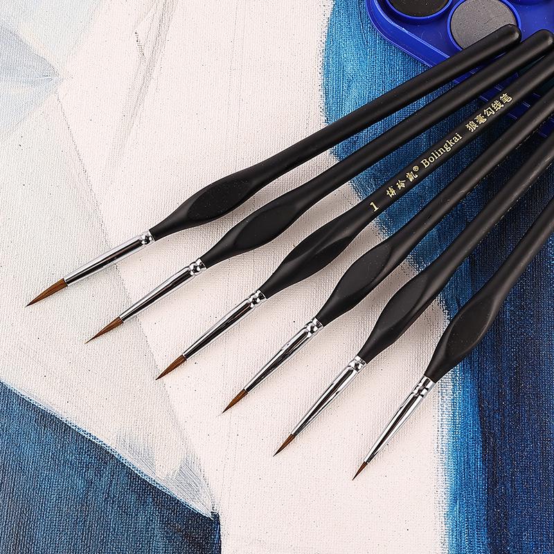 Langhao Triangular Brush & Pen Set for Art and Nail Detailing