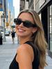 European and American Retro Irregular Framed Sunglasses Are Fashionable, Personalized, and Versatile for the Streets