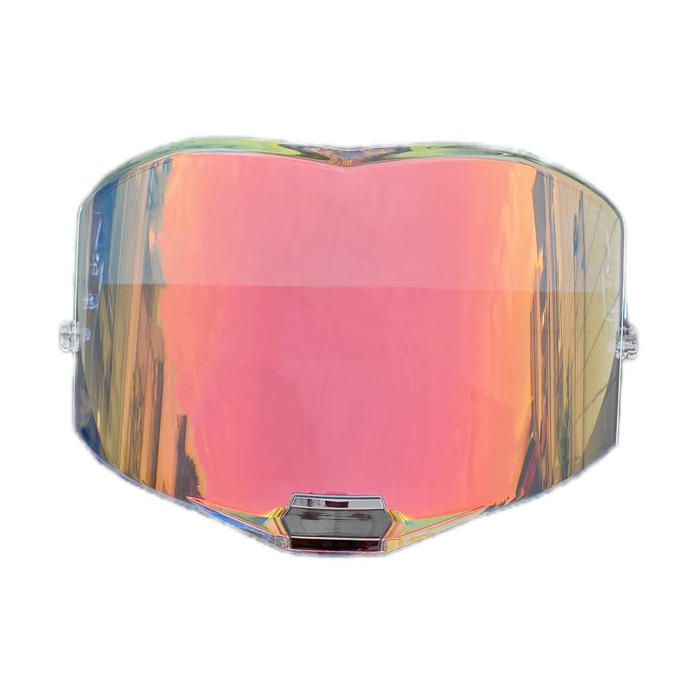 FF805 Visor Shield for LS2 FF805 Thunder Uv Protected Electroplated Face Shield Motorcycle Helmet Accessories