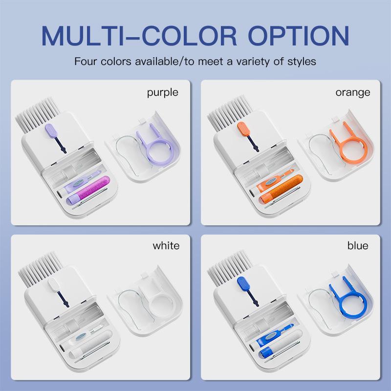 Multi Functional Cleaning Kit For Laptop Keyboard Cleaning Brush Mobile Phone Bluetooth Earphone Cleaning Pen Portable