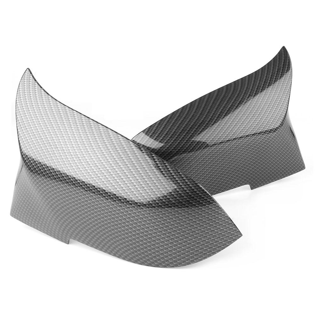 

Car Rear View Side Mirror Cover Trim For BMW F20 F21 F22 F23 F30 F31 F32 F36 X1 E84 F87 M2 Carbon Fiber Style/ Red / White ABS