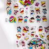 Crayon Shin-chan Cute Embossed Stickers for Phone and Computer Cases