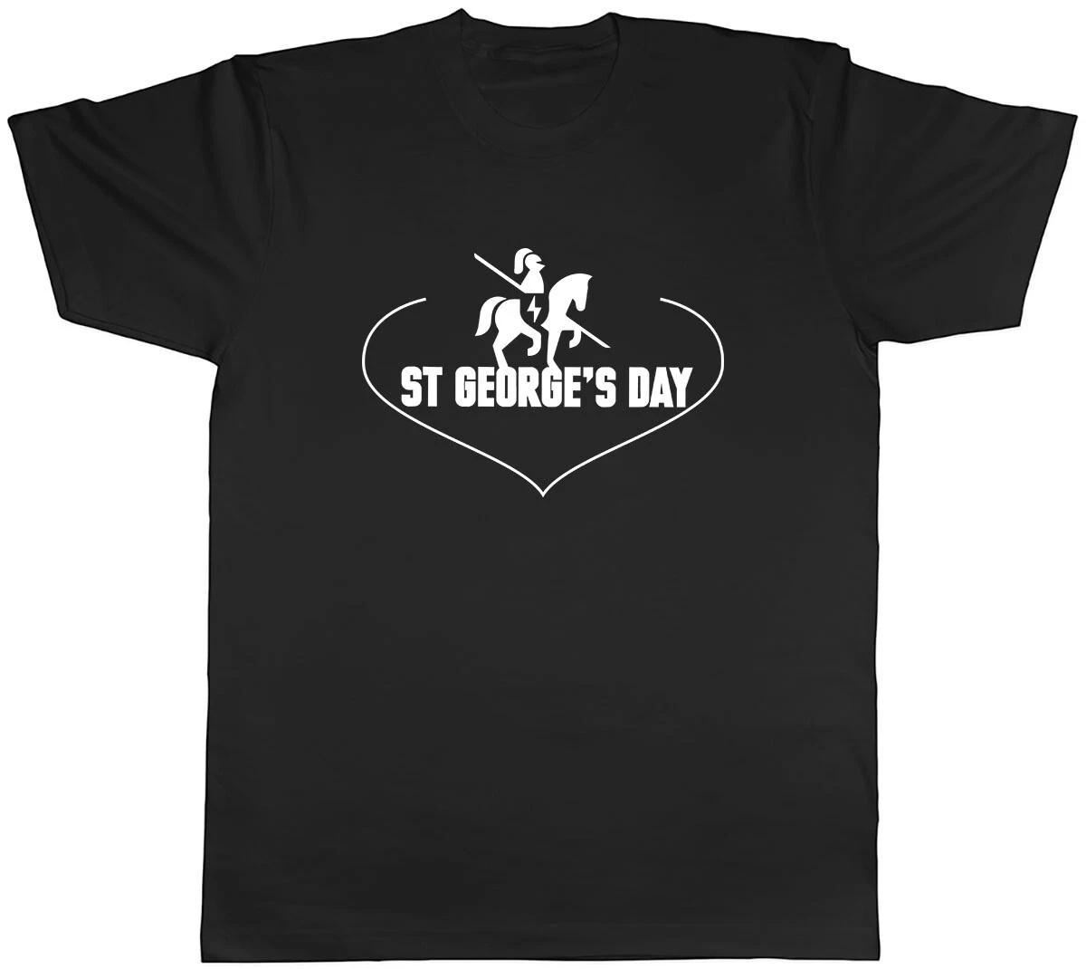 Love St George s Day Mens Unisex T-Shirt Tee XL