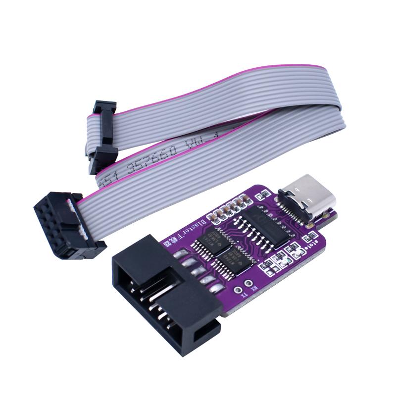 LIZAO Type‑C USB Blaster JTAG Programmer 1.2V‑3.3V For Altera CPLD FPGA Download Tool Programmer Adapter Module