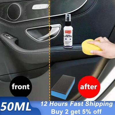 Auto-Kunststoff-Restaurierungspolitur für die Innen- und Außenverkleidung, langlebiger Reiniger, hydrophobe Beschichtung für Autos, Motorräder, LKWs