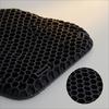 Motorcycle Cushioned Seat Pad Cushion Honeycomb Contoured for Motorcyclists
