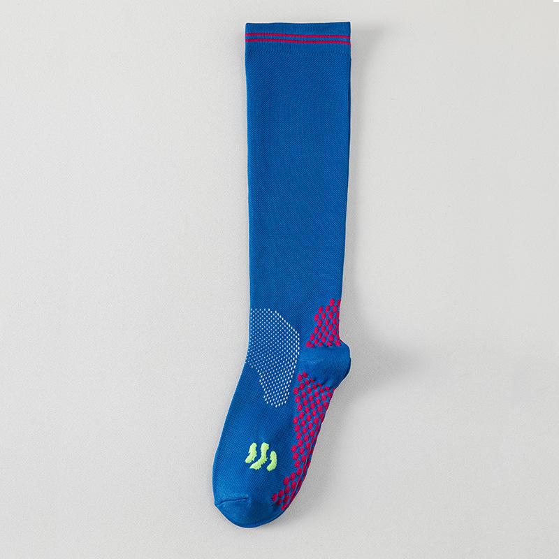 Pressure Sports Socks, Women's Fitness Anti-slip Professional Running, Rope Skipping, Cycling Compression Socks, Yoga Slimming Legs Socks