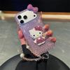Compatible Apple 17 Pro Max Luxury Rhinestone Bow Phone Case - 3D Anti-fall Protective Cover